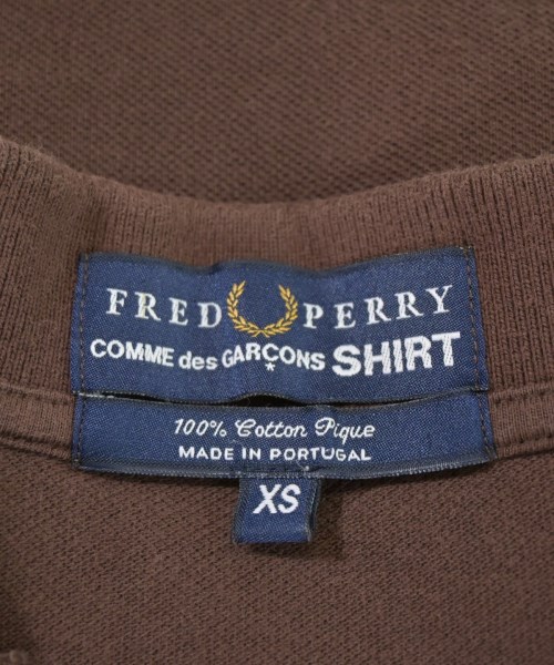 COMME des GARCONS SHIRT（コムデギャルソンシャツ）ポロシャツ 茶 サイズ:XS メンズ/2200672476037