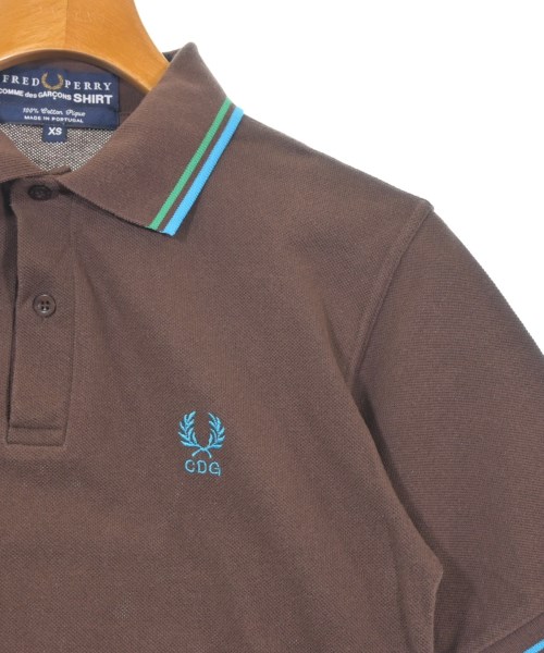 COMME des GARCONS SHIRT（コムデギャルソンシャツ）ポロシャツ 茶 サイズ:XS メンズ/2200672476037