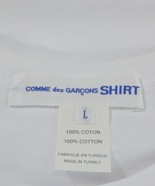 COMME des GARCONS SHIRT（コムデギャルソンシャツ）Tシャツ・カットソー 白 サイズ:L メンズ/2200675584074