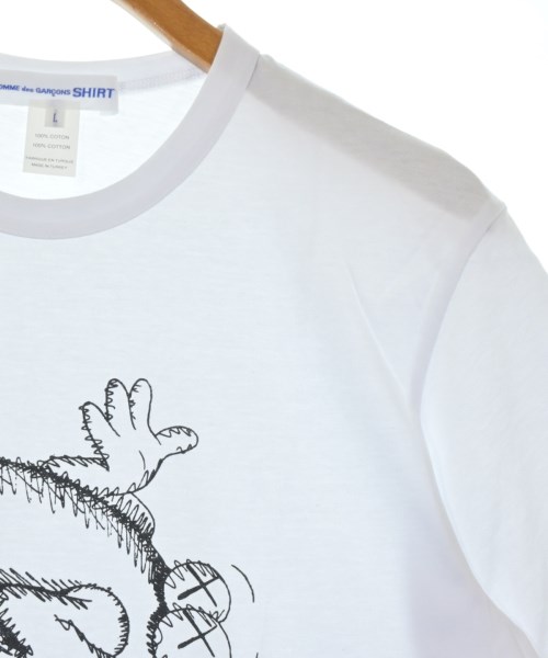 COMME des GARCONS SHIRT（コムデギャルソンシャツ）Tシャツ・カットソー 白 サイズ:L メンズ/2200675584074