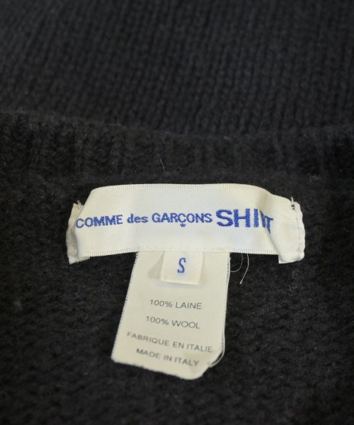 COMME des GARCONS SHIRT（コムデギャルソンシャツ）カーディガン 黒 サイズ:S メンズ/2200675473040