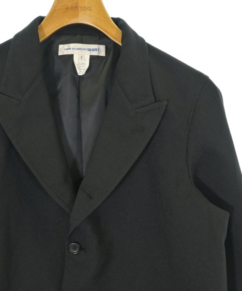 COMME des GARCONS SHIRT（コムデギャルソンシャツ）カジュアルジャケット 黒 サイズ:S メンズ/2200675710015