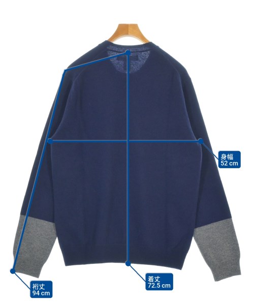 COMME des GARCONS SHIRT（コムデギャルソンシャツ）ニット・セーター 紺 サイズ:L メンズ/2200675741033