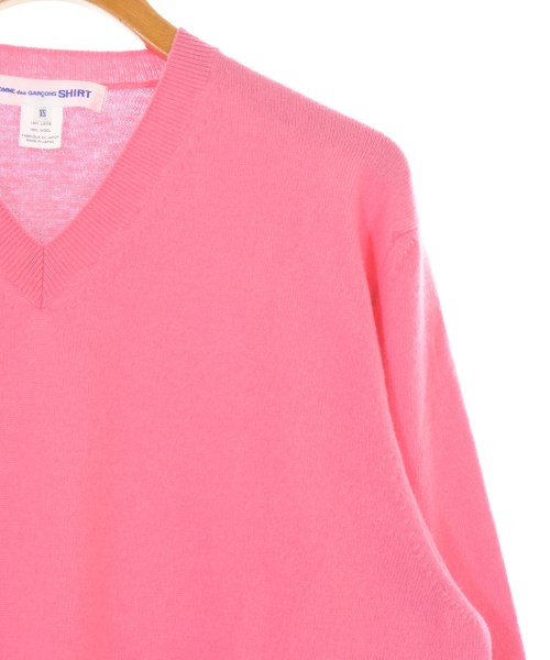 COMME des GARCONS SHIRT（コムデギャルソンシャツ）ニット・セーター ピンク サイズ:XS メンズ/2200675741071