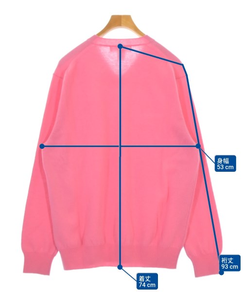 COMME des GARCONS SHIRT（コムデギャルソンシャツ）ニット・セーター ピンク サイズ:XS メンズ/2200675741071