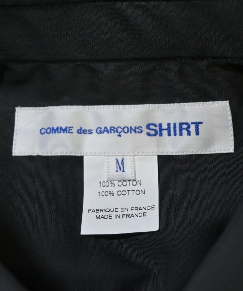 COMME des GARCONS SHIRT（コムデギャルソンシャツ）カジュアルシャツ 黒 サイズ:M メンズ/2200675597067