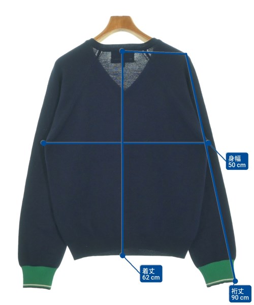 COMME des GARCONS SHIRT（コムデギャルソンシャツ）ニット・セーター 紺 サイズ:M メンズ/2200676347074