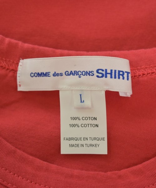 COMME des GARCONS SHIRT（コムデギャルソンシャツ）Tシャツ・カットソー 赤 サイズ:L メンズ/2200676804294