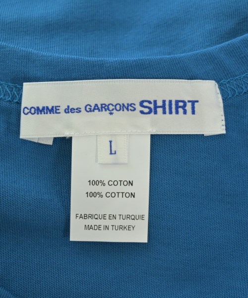COMME des GARCONS SHIRT（コムデギャルソンシャツ）Tシャツ・カットソー 青 サイズ:L メンズ/2200676804430