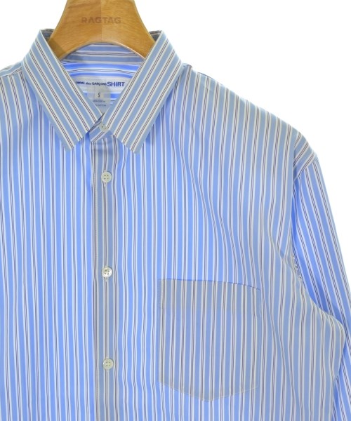 COMME des GARCONS SHIRT（コムデギャルソンシャツ）カジュアルシャツ 青 サイズ:S メンズ/2200677460192