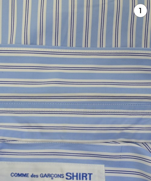 COMME des GARCONS SHIRT（コムデギャルソンシャツ）カジュアルシャツ 青 サイズ:S メンズ/2200677460192