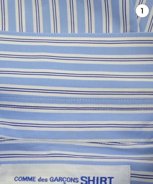 COMME des GARCONS SHIRT（コムデギャルソンシャツ）カジュアルシャツ 青 サイズ:S メンズ/2200677460208