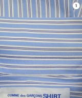 COMME des GARCONS SHIRT（コムデギャルソンシャツ）カジュアルシャツ 青 サイズ:S メンズ/2200677460208