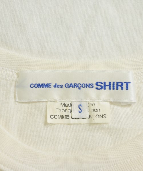 COMME des GARCONS SHIRT（コムデギャルソンシャツ）Tシャツ・カットソー 白 サイズ:S メンズ/2200672673160