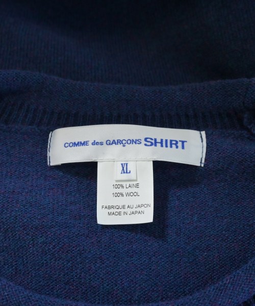 COMME des GARCONS SHIRT（コムデギャルソンシャツ）ニット・セーター 紺 サイズ:XL メンズ/2200675393089