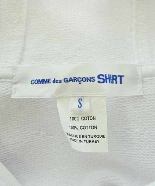 COMME des GARCONS SHIRT（コムデギャルソンシャツ）パーカー 白 サイズ:S メンズ/2200678096178