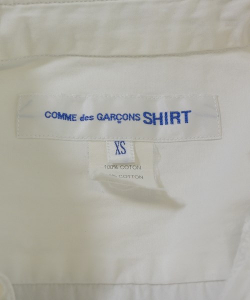 COMME des GARCONS SHIRT（コムデギャルソンシャツ）カジュアルシャツ 白 サイズ:XS メンズ/2200678304044