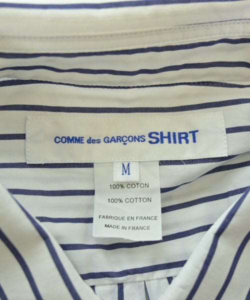COMME des GARCONS SHIRT（コムデギャルソンシャツ）カジュアルシャツ 白 サイズ:M メンズ/2200678369043