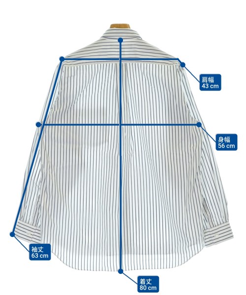 COMME des GARCONS SHIRT（コムデギャルソンシャツ）カジュアルシャツ 白 サイズ:M メンズ/2200678369043