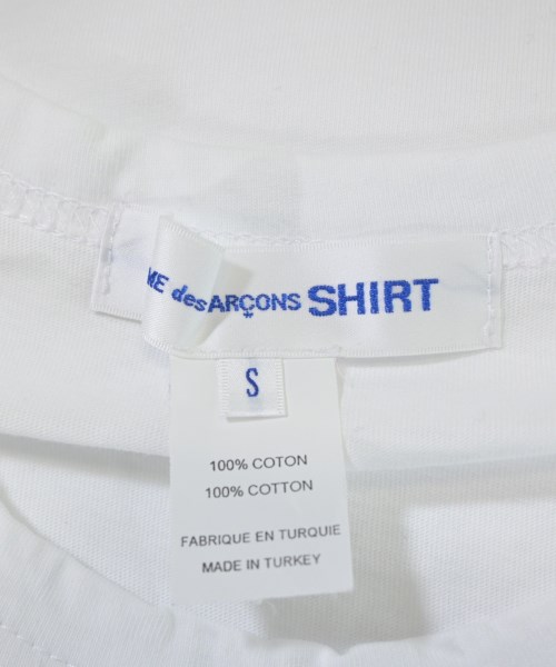 COMME des GARCONS SHIRT（コムデギャルソンシャツ）Tシャツ・カットソー 白 サイズ:S メンズ/2200678369050