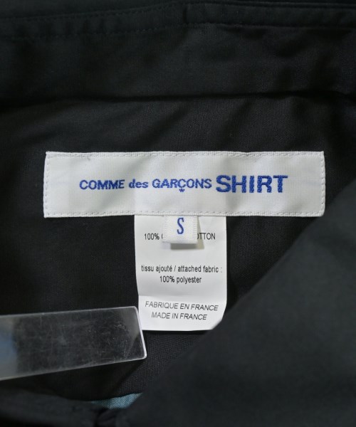 COMME des GARCONS SHIRT（コムデギャルソンシャツ）カジュアルシャツ 黒 サイズ:S メンズ/2200678346082