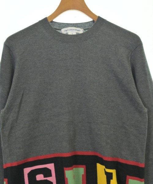 COMME des GARCONS SHIRT（コムデギャルソンシャツ）ニット・セーター グレー サイズ:M メンズ/2200678346143
