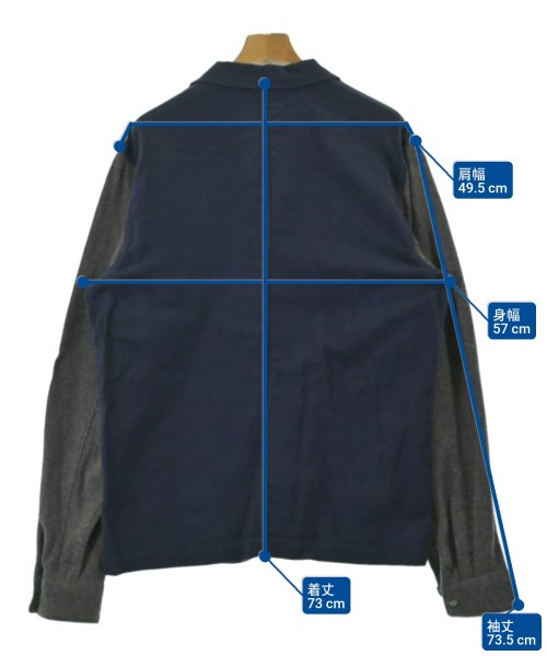 COMME des GARCONS SHIRT（コムデギャルソンシャツ）カジュアルジャケット 紺 サイズ:M メンズ/2200678571019