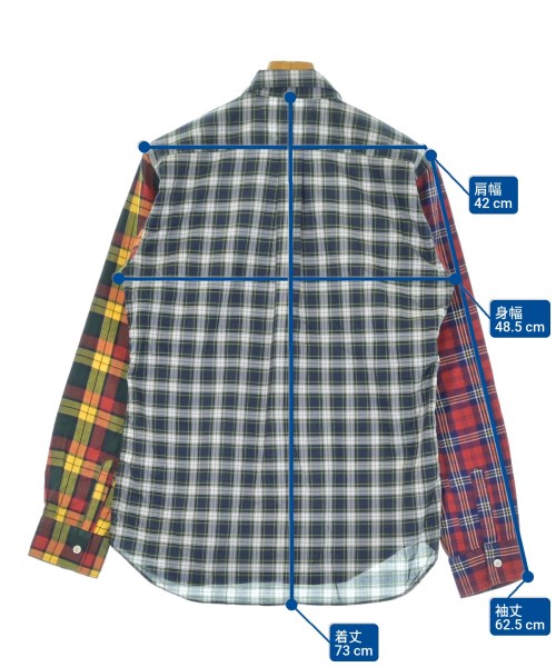 COMME des GARCONS SHIRT（コムデギャルソンシャツ）カジュアルシャツ 緑 サイズ:M メンズ/2200678930052