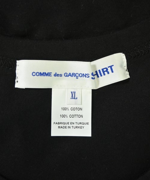 COMME des GARCONS SHIRT（コムデギャルソンシャツ）Tシャツ・カットソー 黒 サイズ:XL メンズ/2200679015024