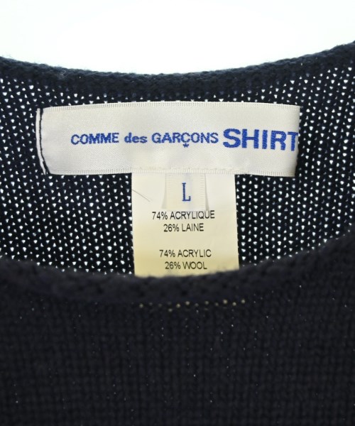 COMME des GARCONS SHIRT（コムデギャルソンシャツ）ニット・セーター 紺 サイズ:L メンズ/2200677080154