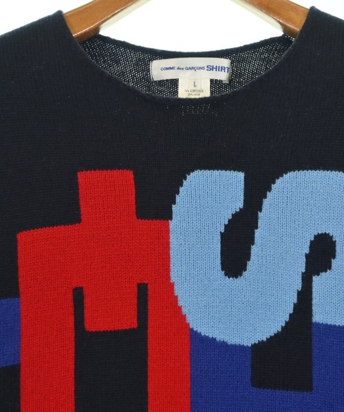 COMME des GARCONS SHIRT（コムデギャルソンシャツ）ニット・セーター 紺 サイズ:L メンズ/2200677080154
