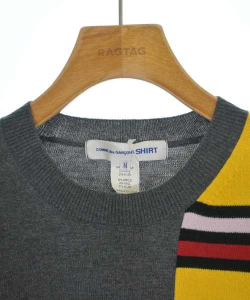 COMME des GARCONS SHIRT（コムデギャルソンシャツ）ニット・セーター グレー サイズ:M メンズ/2200679332039