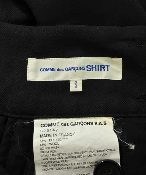 COMME des GARCONS SHIRT（コムデギャルソンシャツ）ショートパンツ 黒 サイズ:S メンズ/2200679356080