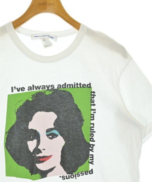 COMME des GARCONS SHIRT（コムデギャルソンシャツ）Tシャツ・カットソー 白 サイズ:L メンズ/2200679374015