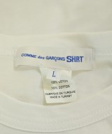 COMME des GARCONS SHIRT（コムデギャルソンシャツ）Tシャツ・カットソー 白 サイズ:L メンズ/2200679374015