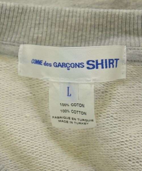 COMME des GARCONS SHIRT（コムデギャルソンシャツ）スウェット グレー サイズ:L メンズ/2200679374022