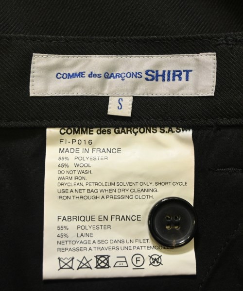 COMME des GARCONS SHIRT（コムデギャルソンシャツ）ショートパンツ 黒 サイズ:S メンズ/2200679387152