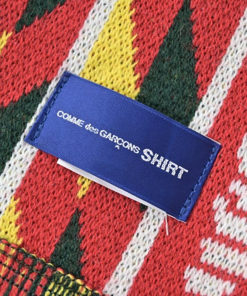 COMME des GARCONS SHIRT（コムデギャルソンシャツ）マフラー 赤 サイズ:- メンズ/2200679413028