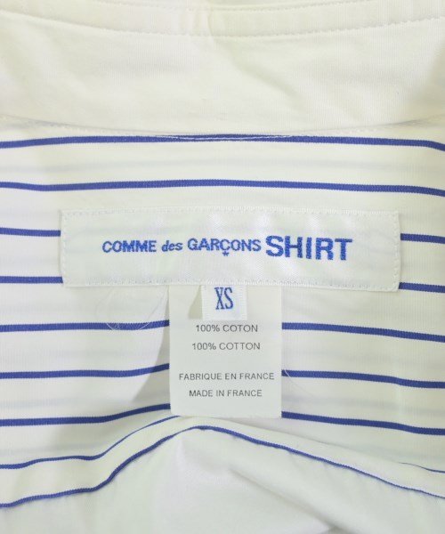 COMME des GARCONS SHIRT（コムデギャルソンシャツ）カジュアルシャツ 白 サイズ:XS メンズ/2200679587385