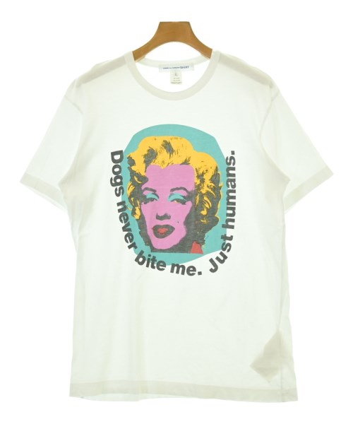 COMME des GARCONS SHIRT(コムデギャルソンシャツ)Tシャツ・カットソー 白 サイズ:L/2200679587439