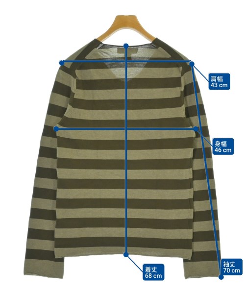 COMME des GARCONS SHIRT（コムデギャルソンシャツ）ニット・セーター カーキ サイズ:S メンズ/2200677913087