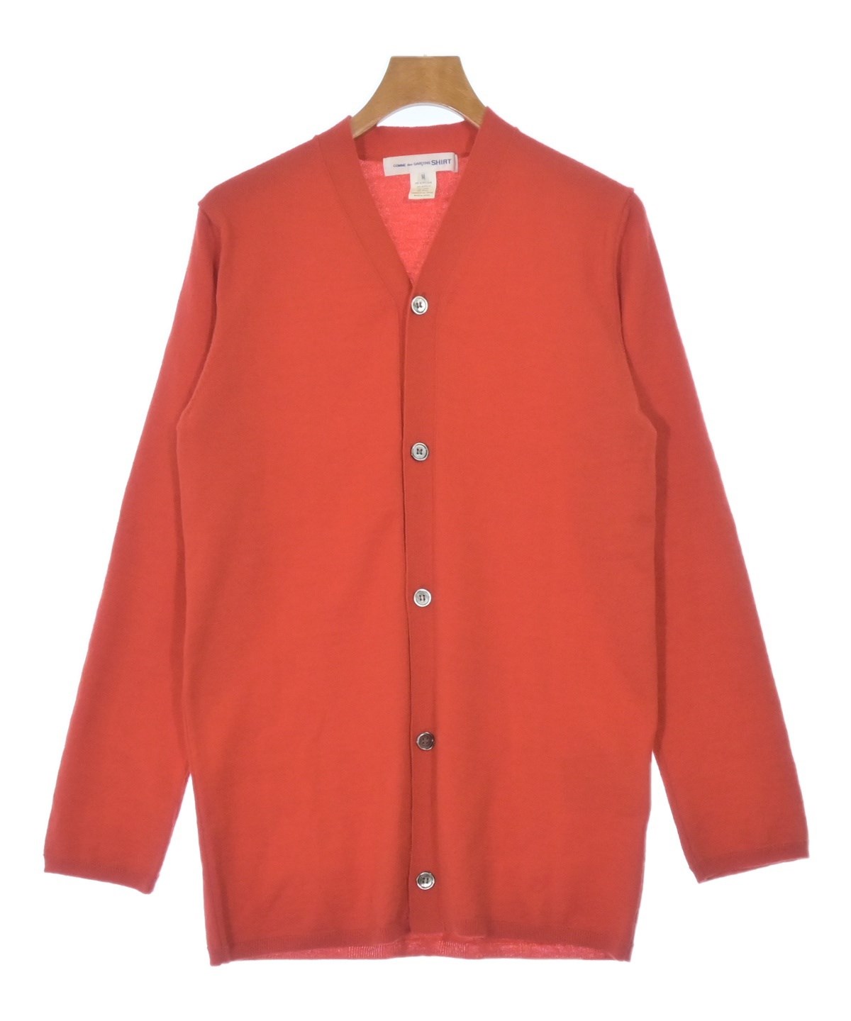 COMME des GARCONS SHIRT（コムデギャルソンシャツ）カーディガン 赤