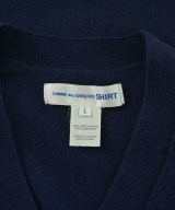 COMME des GARCONS SHIRT（コムデギャルソンシャツ）カーディガン 紺 サイズ:L メンズ/2200680398031
