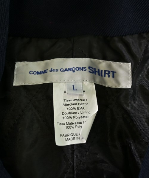 COMME des GARCONS SHIRT（コムデギャルソンシャツ）ピーコート 紺 サイズ:L メンズ/2200680419019