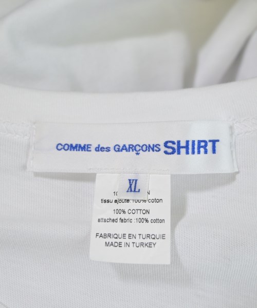 COMME des GARCONS SHIRT（コムデギャルソンシャツ）Tシャツ・カットソー 白 サイズ:XL メンズ/2200680419071