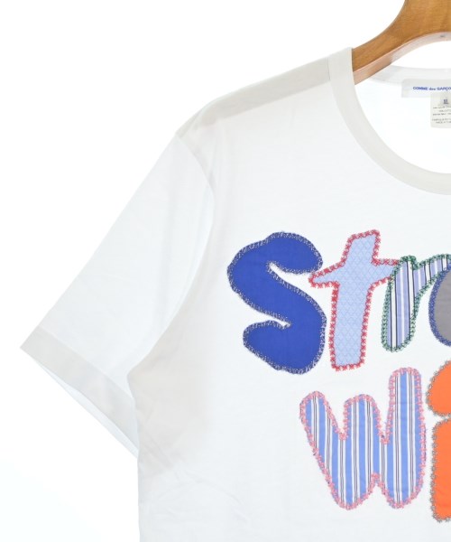 COMME des GARCONS SHIRT（コムデギャルソンシャツ）Tシャツ・カットソー 白 サイズ:XL メンズ/2200680419071