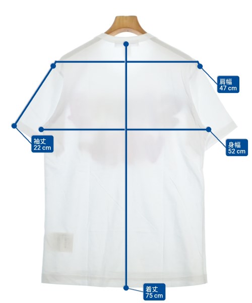 COMME des GARCONS SHIRT（コムデギャルソンシャツ）Tシャツ・カットソー 白 サイズ:XL メンズ/2200680419071