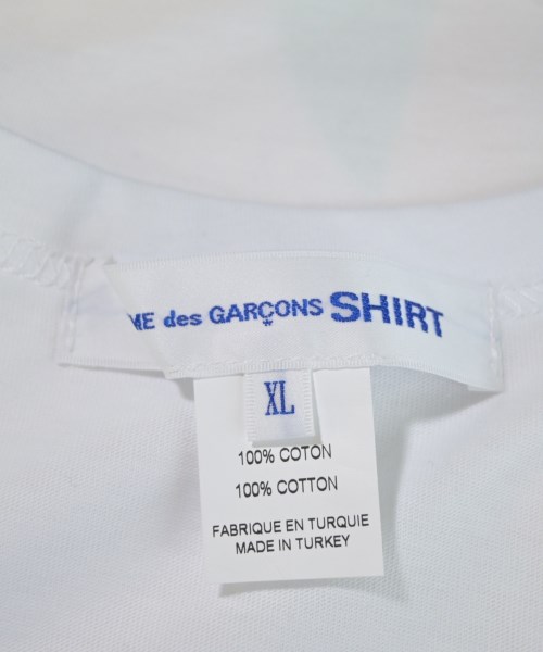 COMME des GARCONS SHIRT（コムデギャルソンシャツ）Tシャツ・カットソー 白 サイズ:XL メンズ/2200680419095