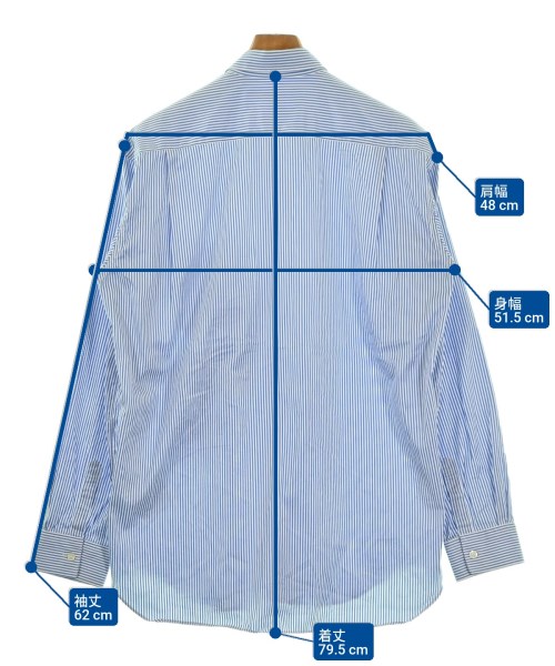COMME des GARCONS SHIRT（コムデギャルソンシャツ）カジュアルシャツ 白 サイズ:M メンズ/2200680596024