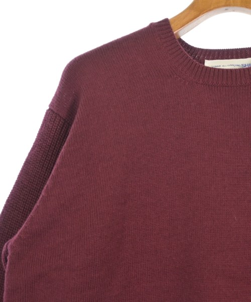 COMME des GARCONS SHIRT（コムデギャルソンシャツ）ニット・セーター 赤 サイズ:L メンズ/2200674710467